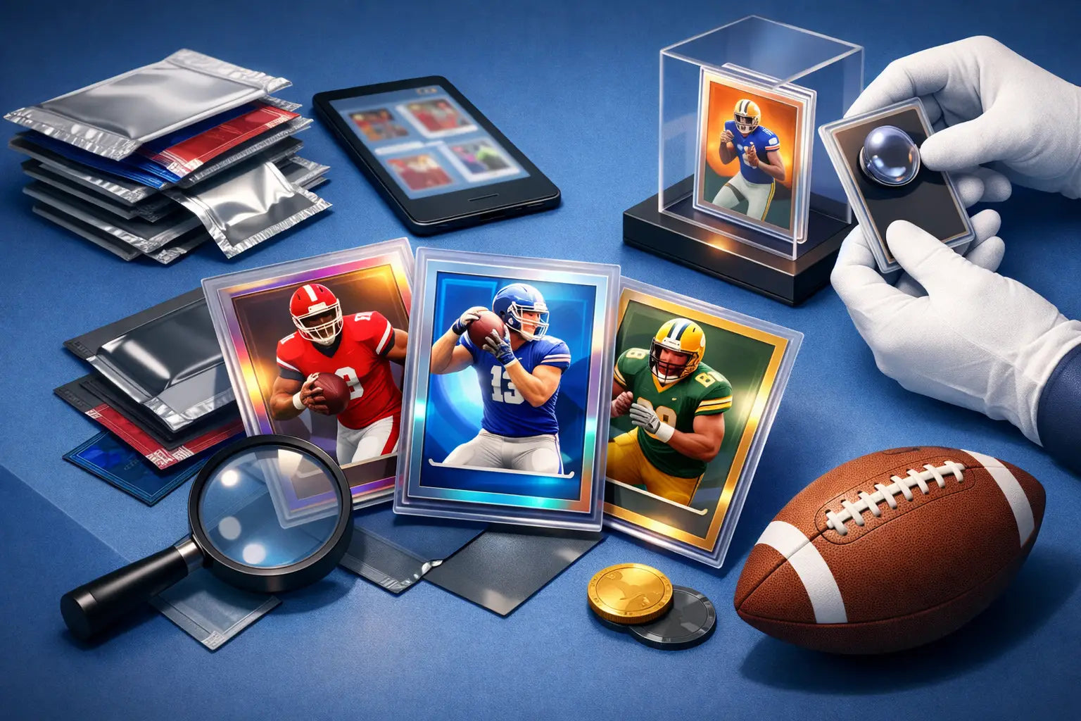 How to Buy Authentic Football Trading Cards