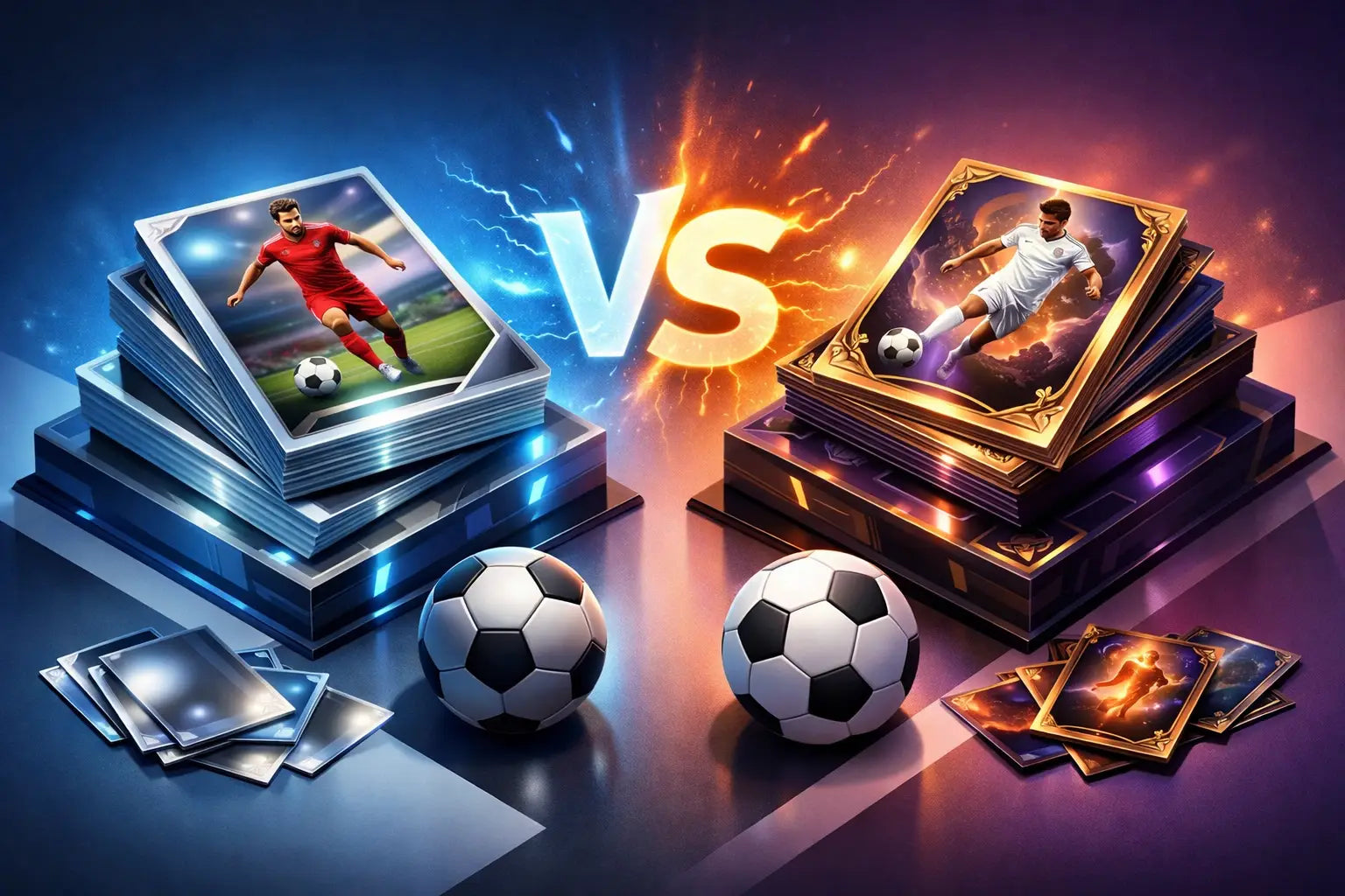 Topps Chrome versus Merlin cards