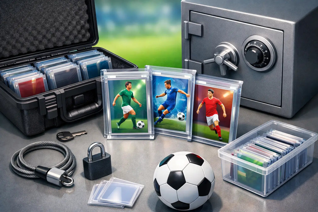 Hoe bewaar je sealed voetbalkaarten veilig?