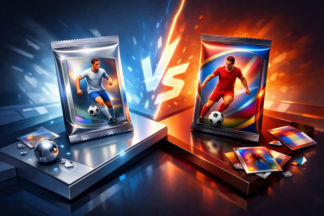 Topps Chrome Versus Topps Finest
