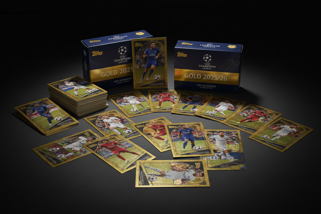 Topps UCC Gold 2025/26 Checklist, Review and Box Breakdown