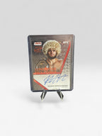 Khabib Nurmagomedov lone star signature 4/5 Topps
