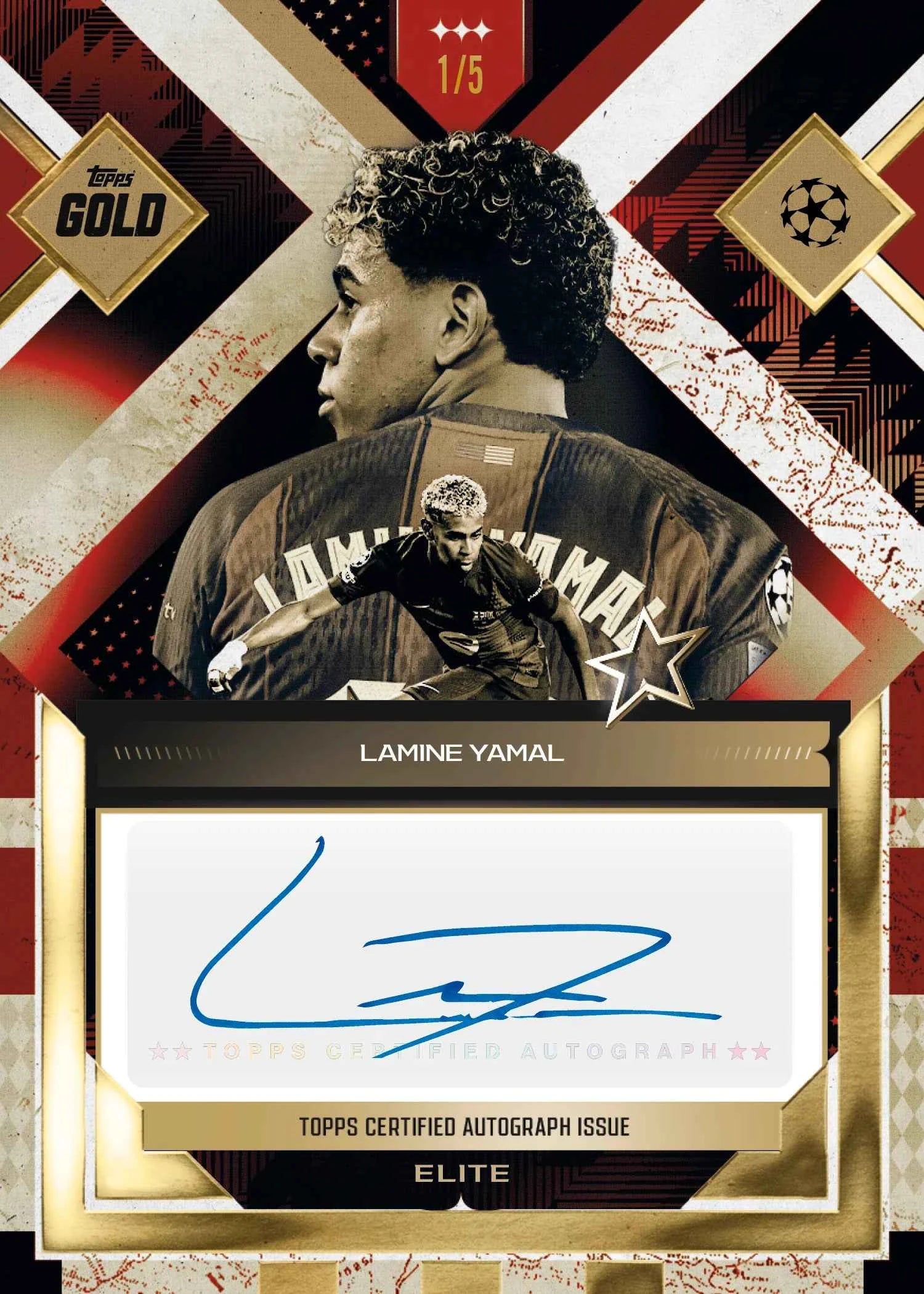 Topps UEFA Club Competitions (UCC) 2026 Gold