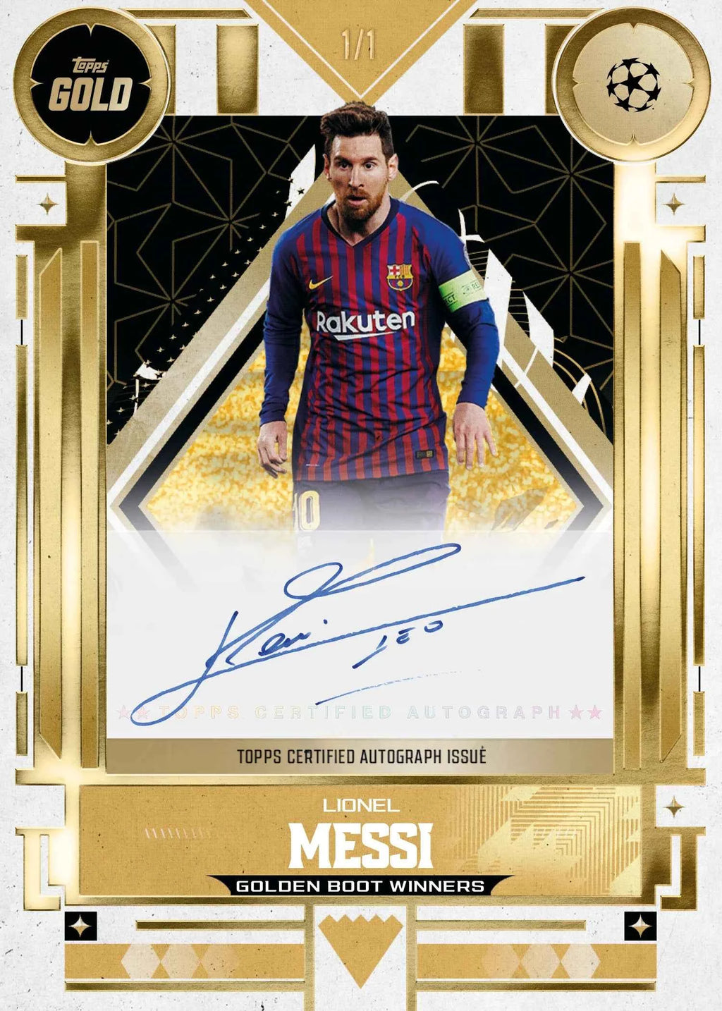 Topps UEFA Club Competitions (UCC) 2026 Gold