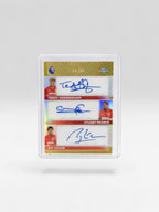 Topps Chrome Premier League Triple Autograph Nottingham Forest 36/50