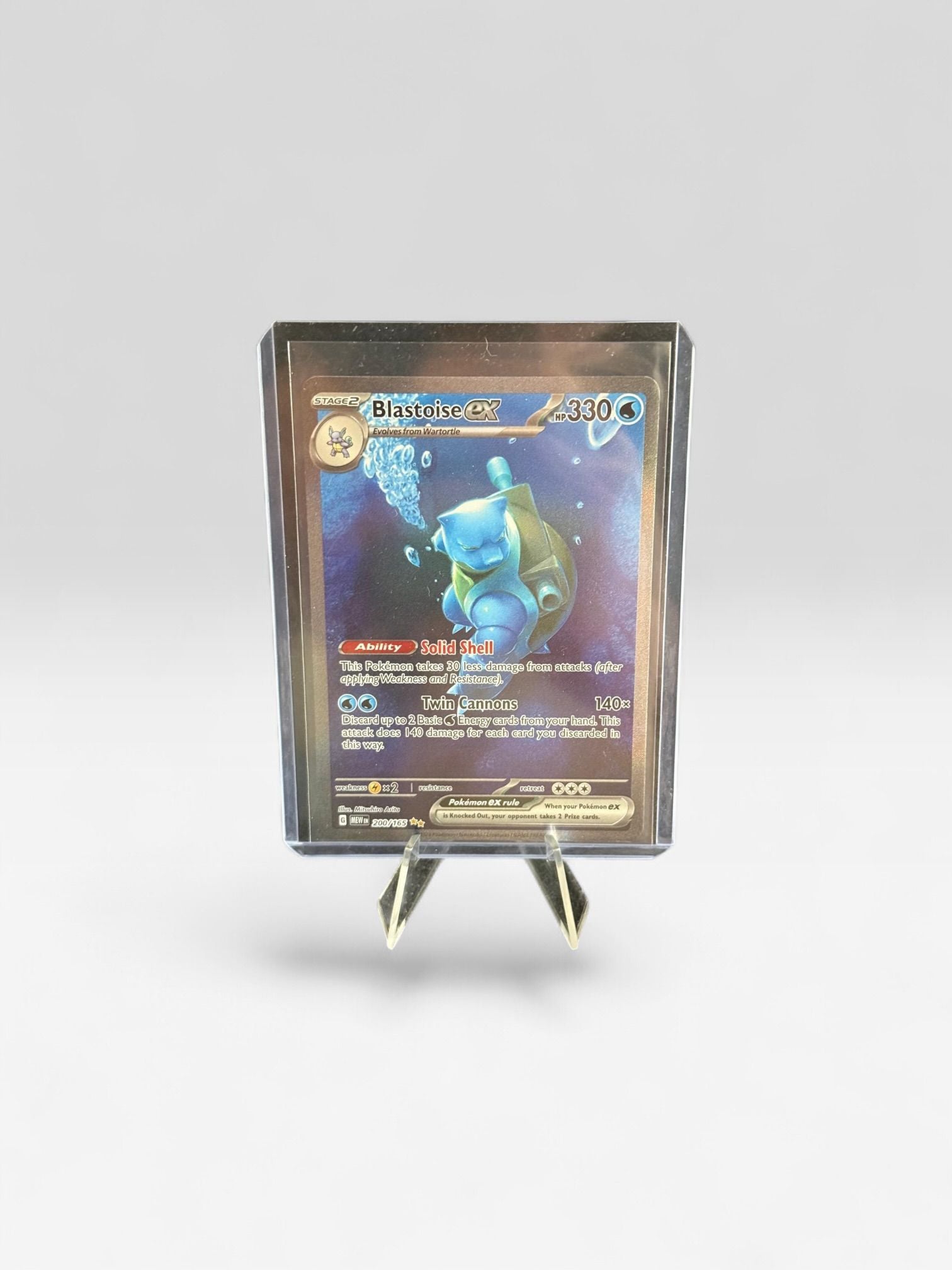Pokémon Blastoise EX Full Art