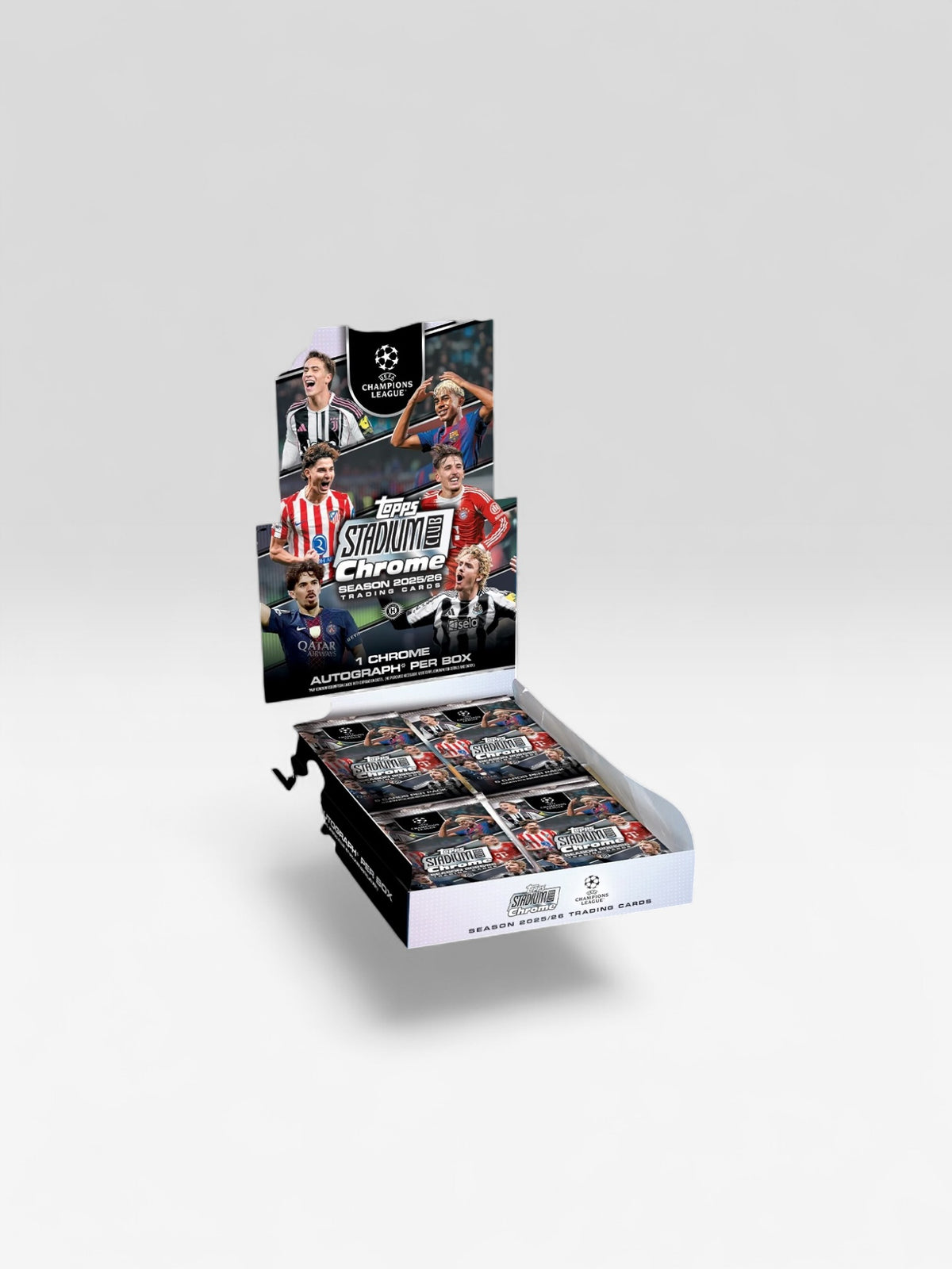 Stadium Club Chrome UEFA Champions League 2025/2026 Topps Hobby Box