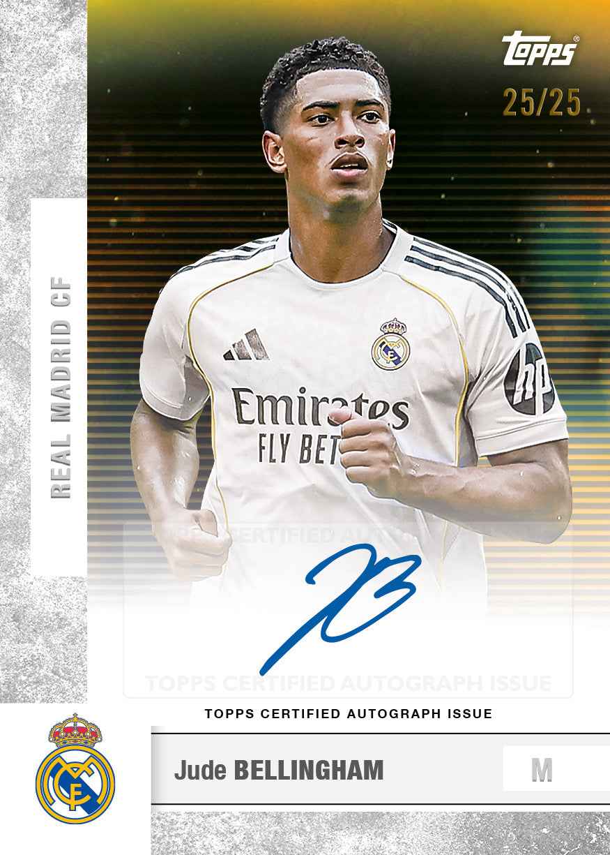 Topps Real Madrid 2025/26 Team Set