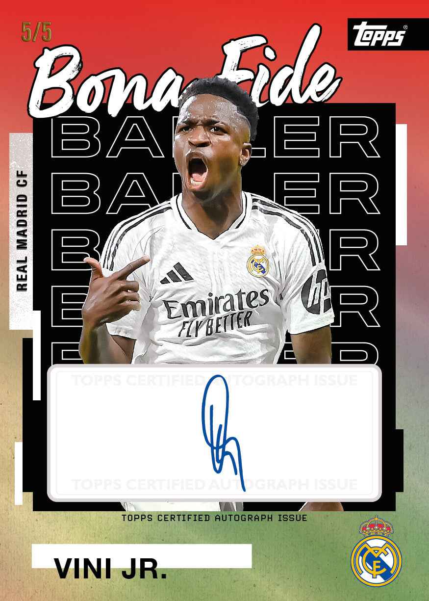 Topps Real Madrid 2025/26 Team Set